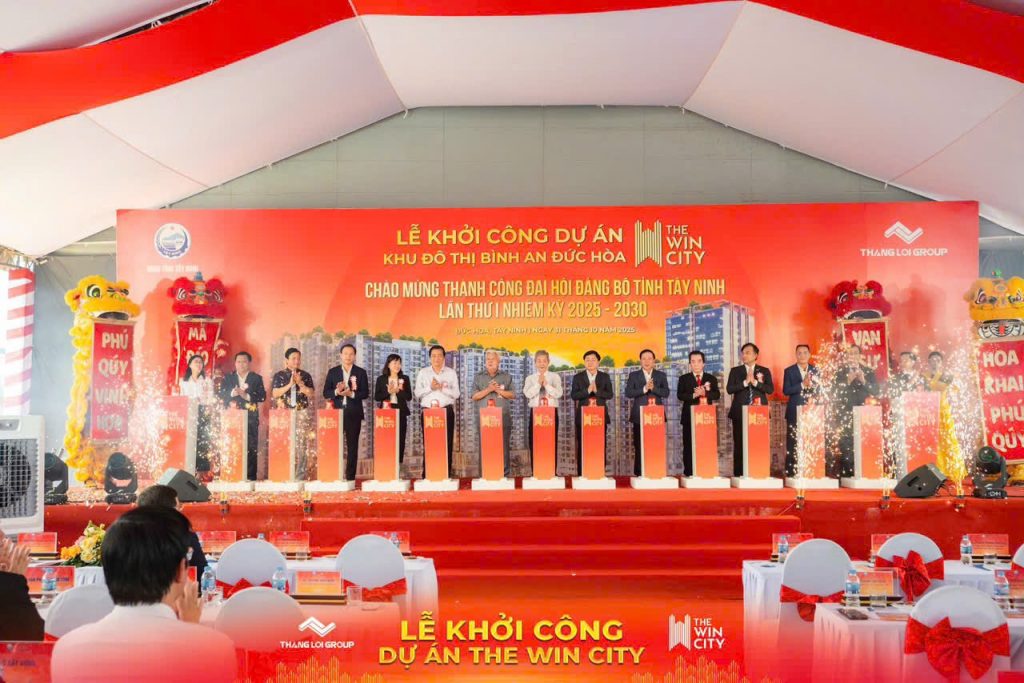 lễ khơi công khu đô thị bình an 1